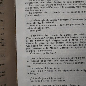 Nouvelles (Camus)/Le kaléidoscope (Wurmser)
